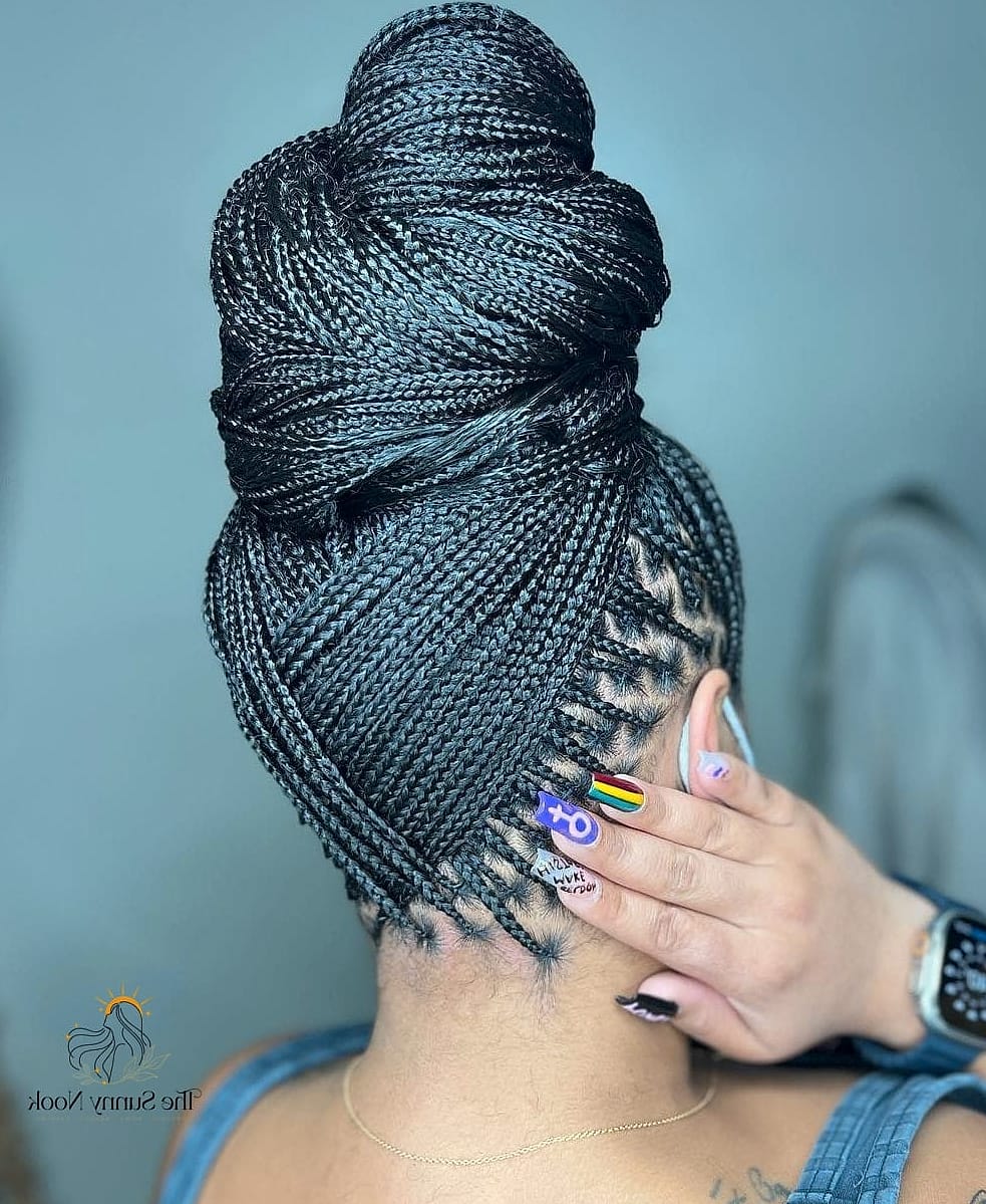 23 Cute Short Hairstyles Easy to Save Before They Blow Up 10 Blunt Micro Bob