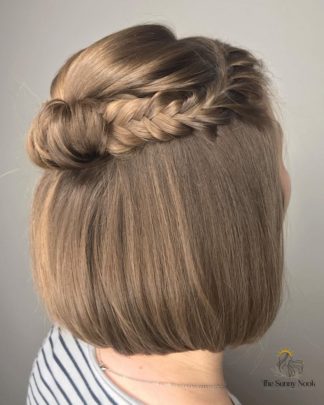 18 Stunning Short Hair Headband Hairstyles Worth Bookmarking Today 2 Bob with Braided Headband