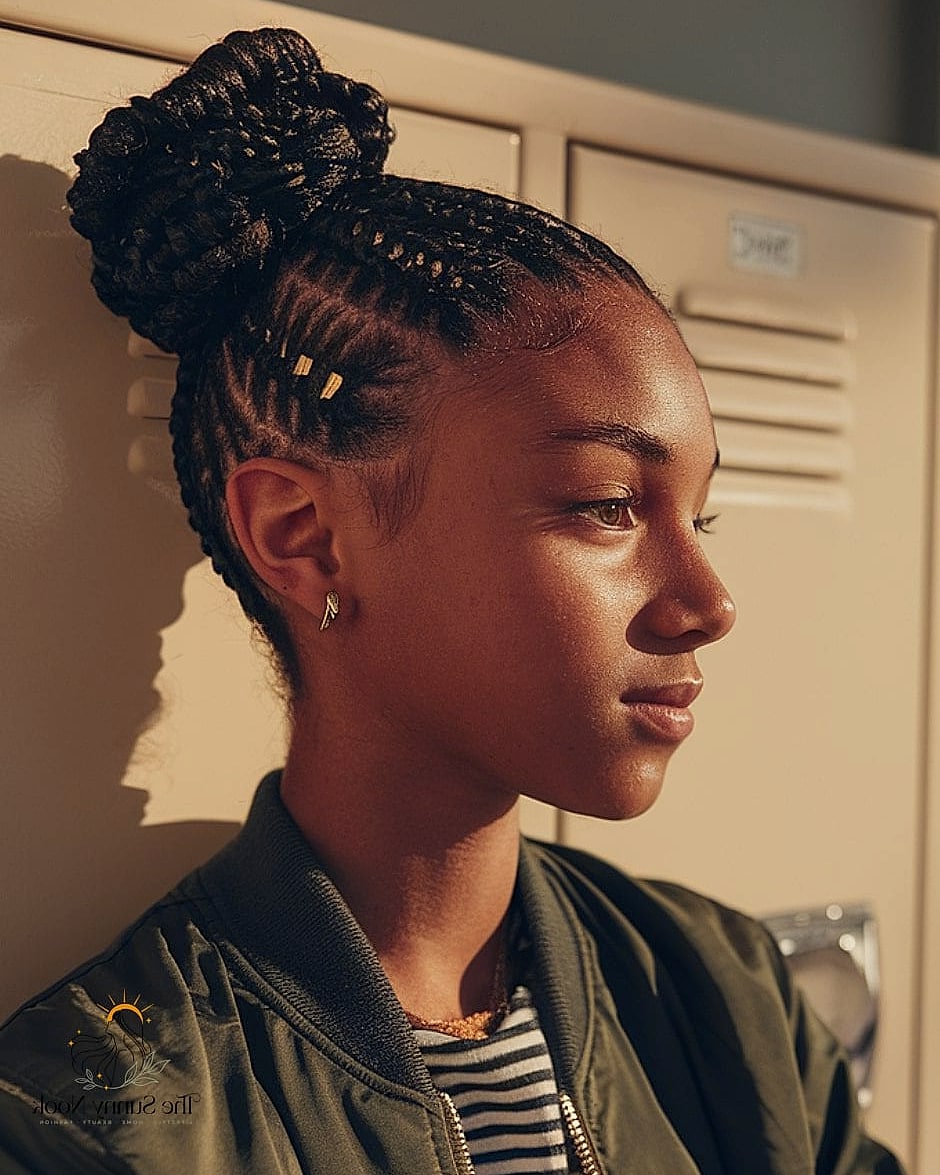 Braided Half-Up Half-Down