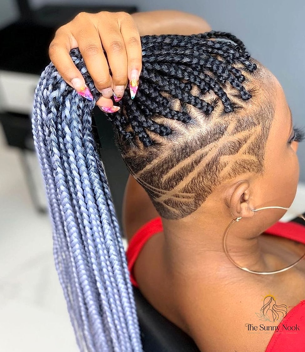 Braided Undercut Detail