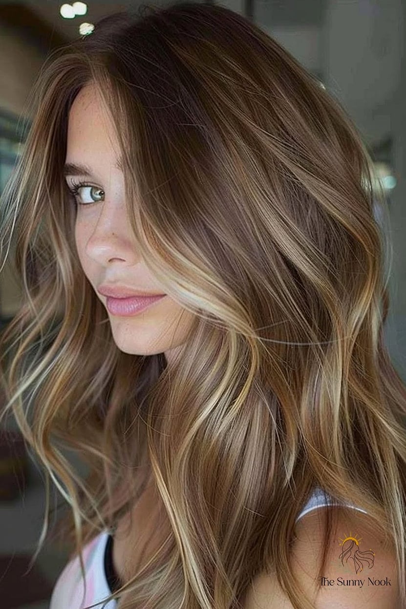 Brown to Blonde Sombré