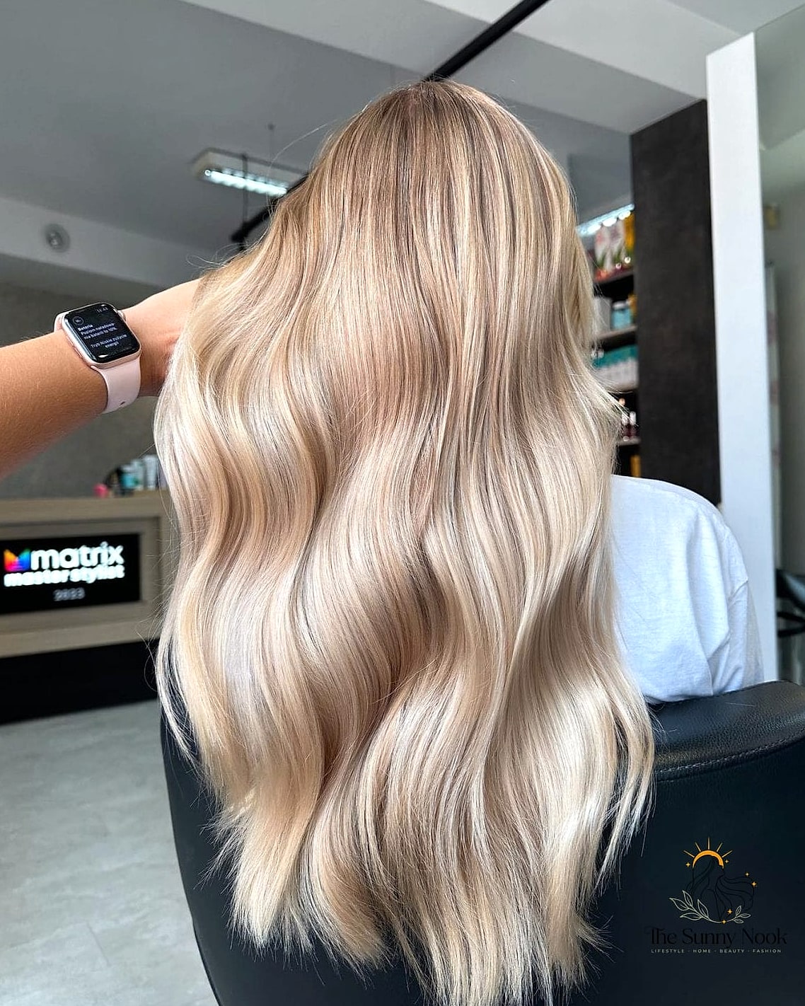Buttery Blonde Bob