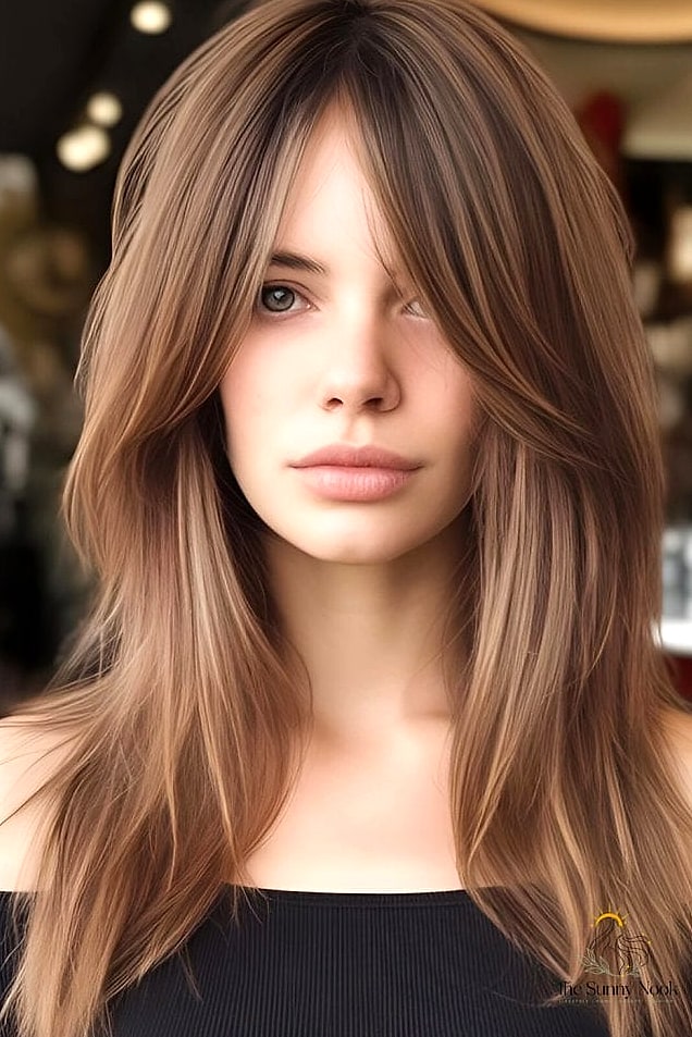 22 Cute Down Hairstyles Perfect for Your Next Salon Appointment 18 Center-Parted Waves for Fine Hair