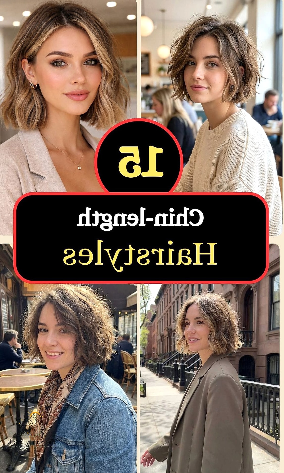 The Chin-Length Bob With Bangs