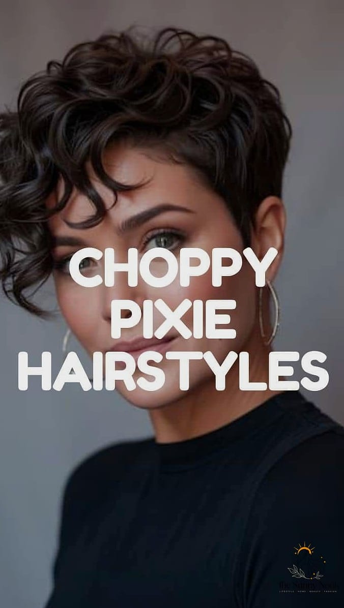 Choppy Textured Pixie