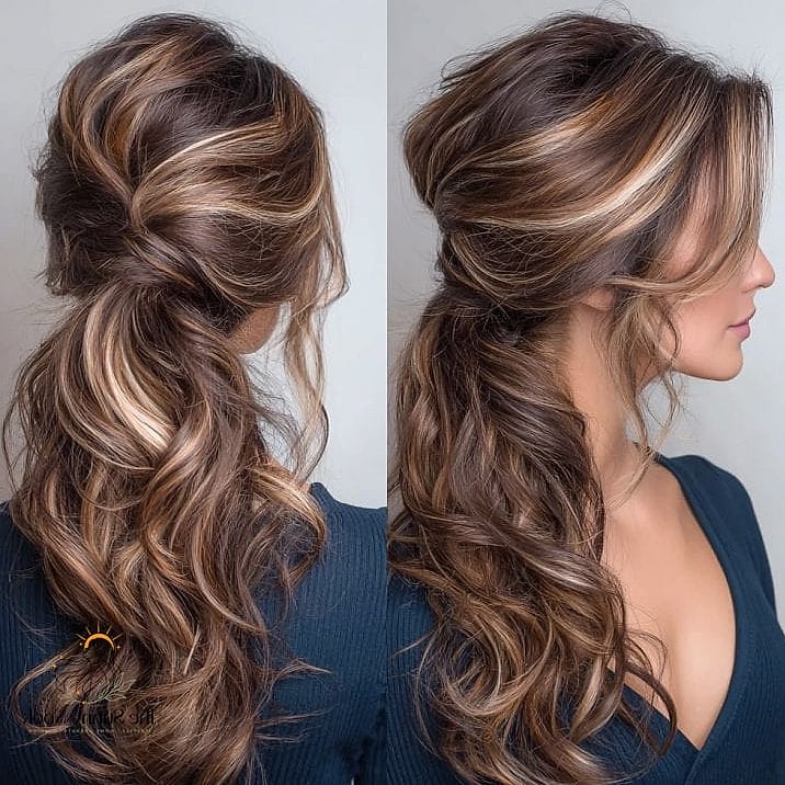 The Chunky Highlighted Ponytail