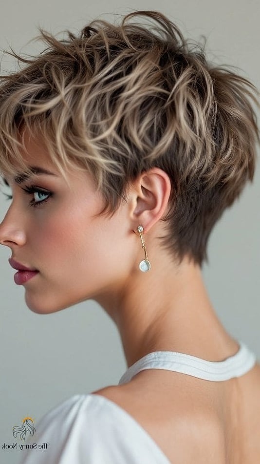 21 Pretty Hairstyles For Short Hair Inspo That's Giving Us Everything 2 Classic Textured Pixie