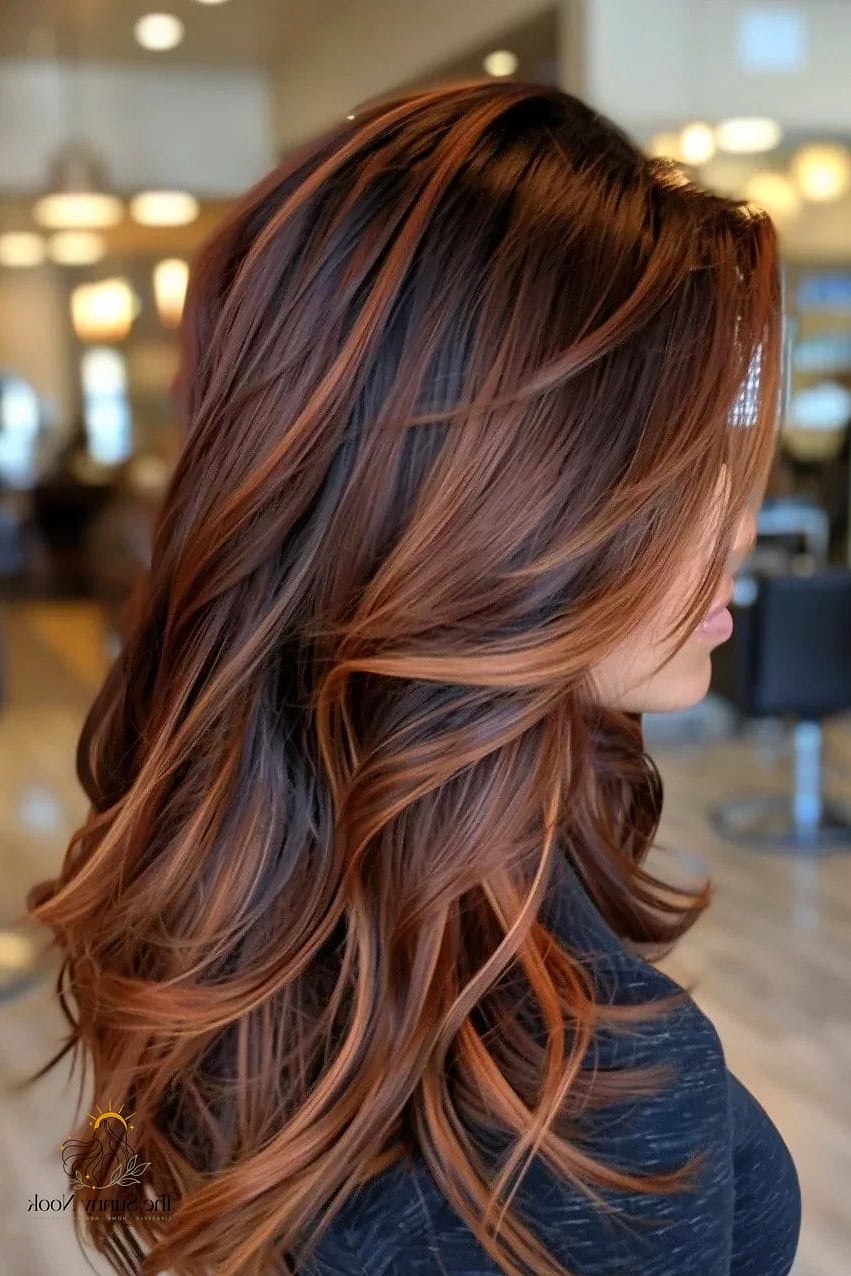 22 Hairstyles Reference Inspo That's Giving Us Everything 20 Copper Balayage Bob