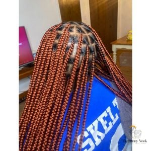 18 Knotless Braid Hairstyles Ideas You Need to Try Right Now 2 Copper knotless braids