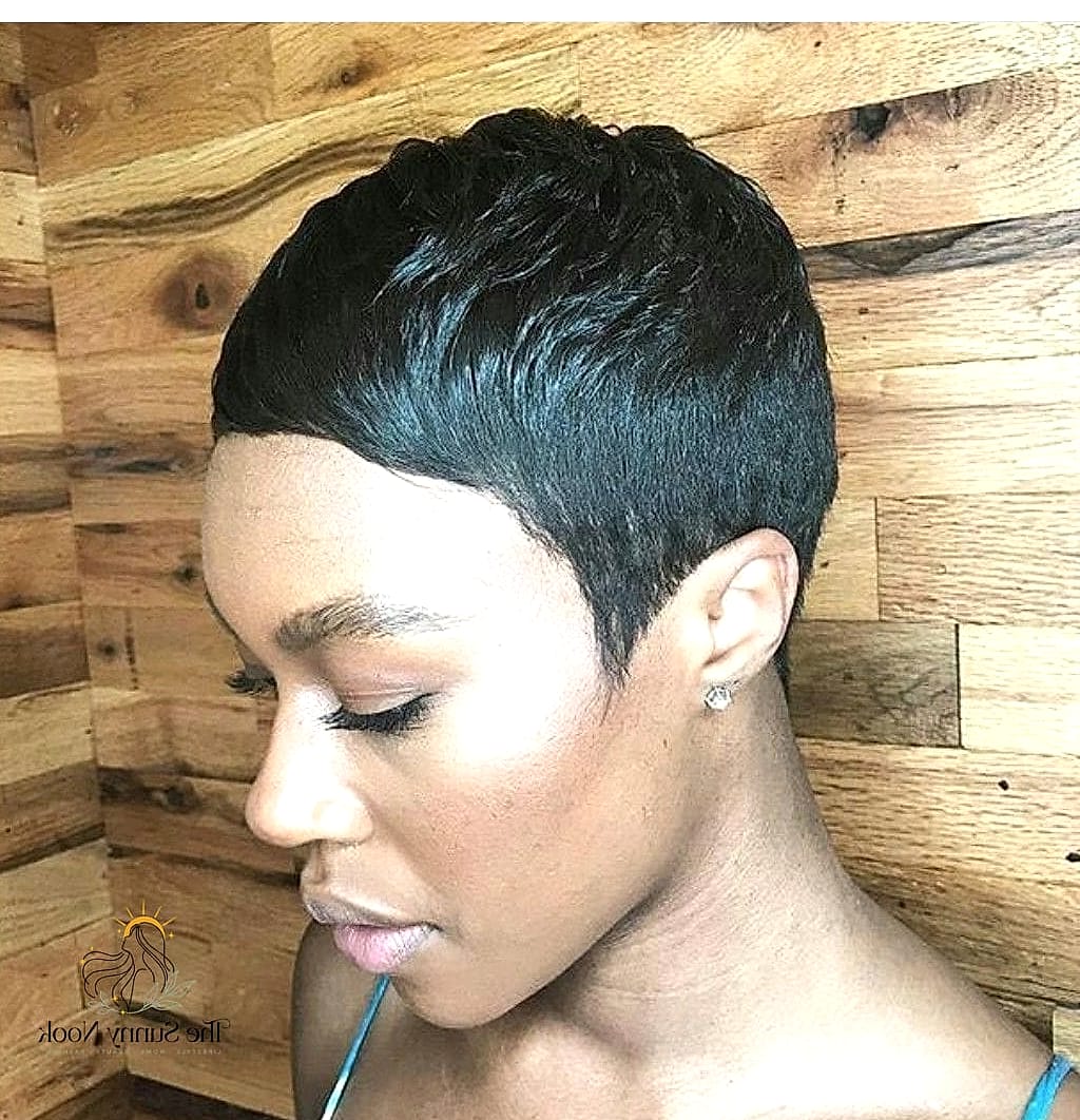 Cropped Cut with Undercut Detail