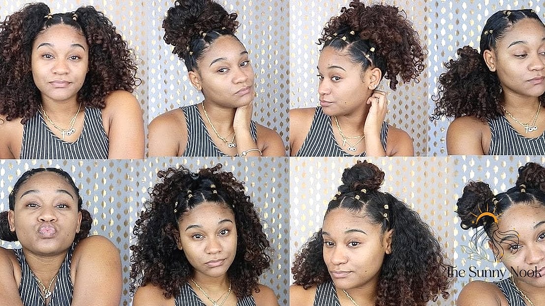 22 Cute Down Hairstyles Perfect for Your Next Salon Appointment 16 Curly Hair Left Natural with Defined Ringlets
