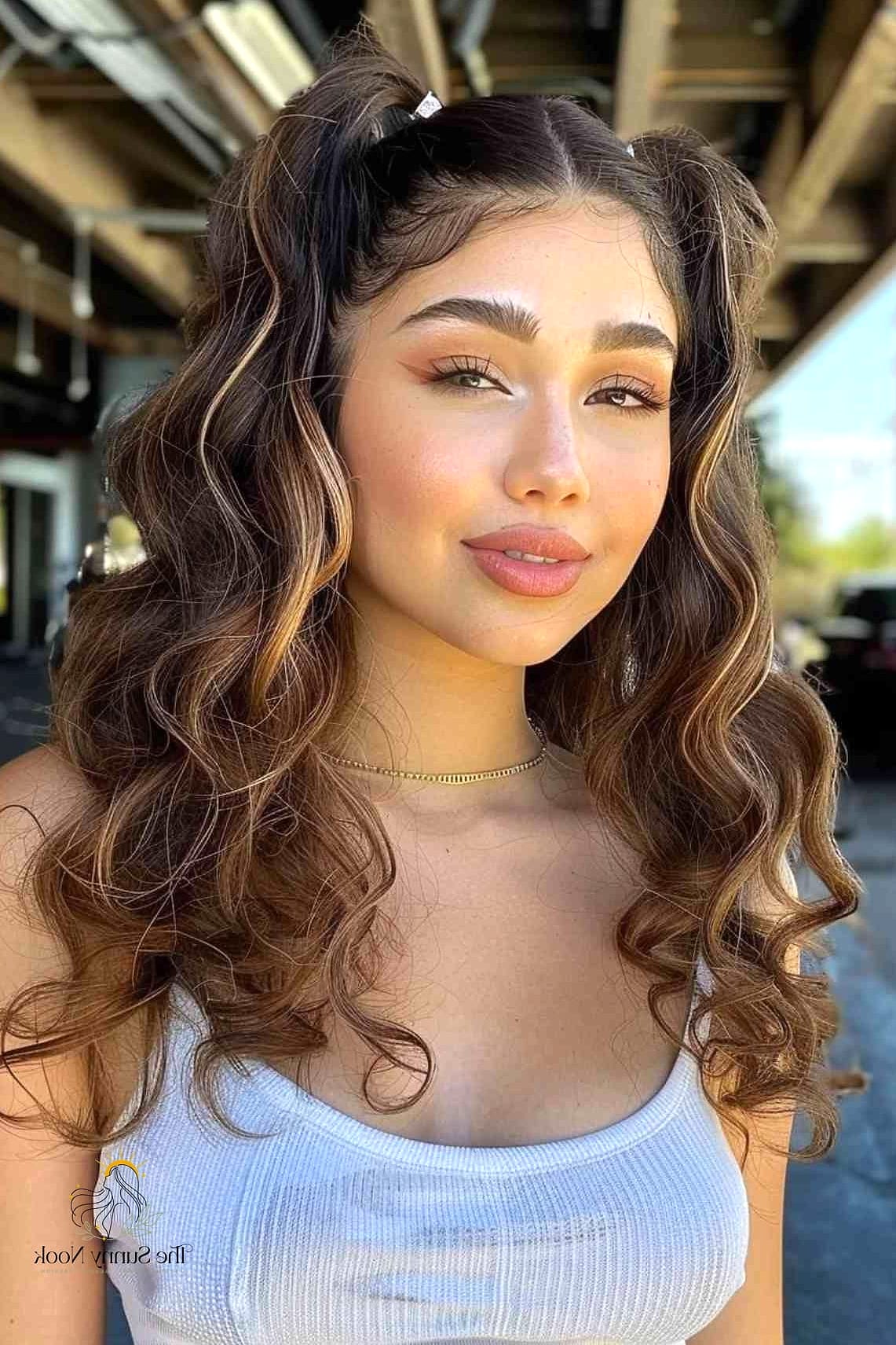 21 Cute Pigtail Hairstyles That Prove This Trend Is Here to Stay 10 Curly Pigtails