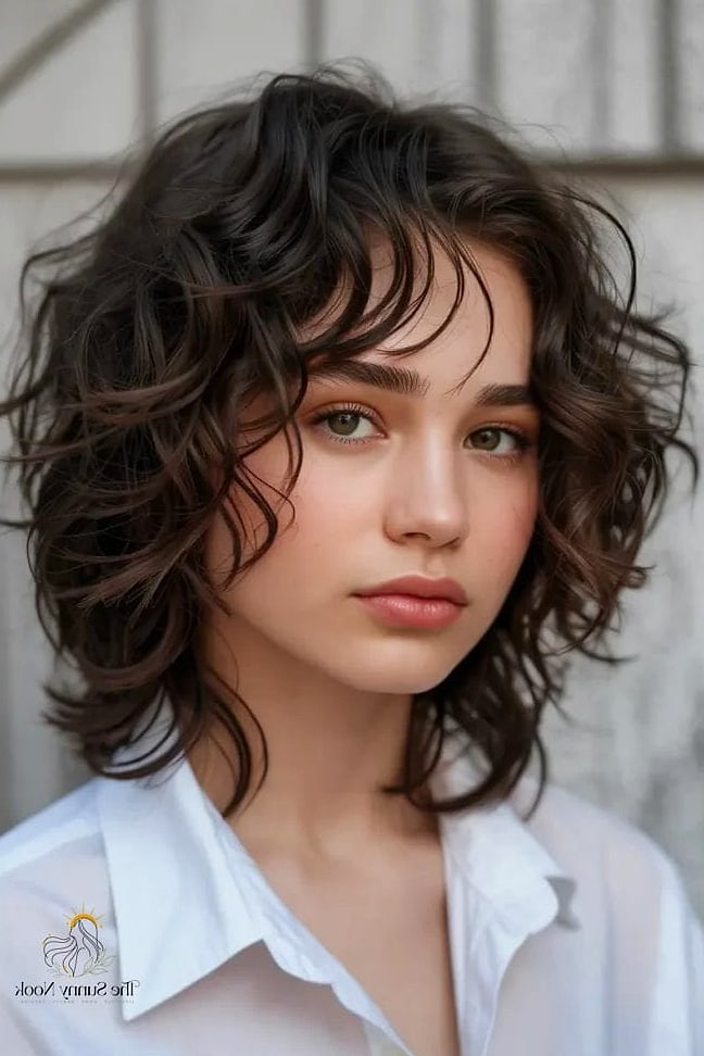14 Hairstyles For Back To School That Prove This Trend Is Here to Stay 16 Curly Shag With Natural Texture