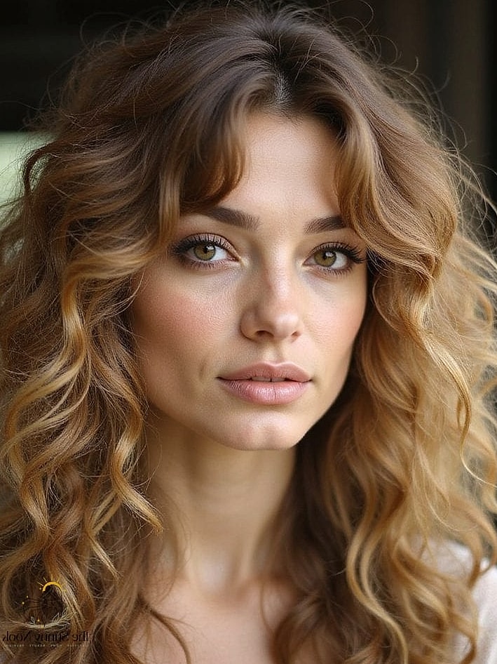 25 Boho Hairstyles For Short Hair That Are Actually Easy to DIY 17 Curly Shag with Natural Texture