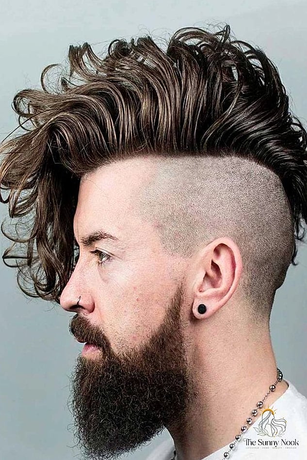 Curly Undercut