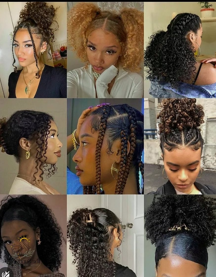 The Curly Wash-and-Go with Headband