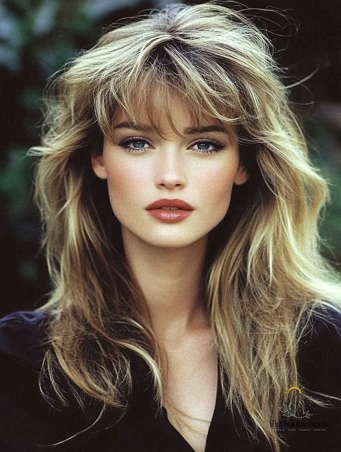 17 90S 2000S Hairstyles That Prove This Trend Is Here to Stay 17 Curtain Bangs With Long Layers