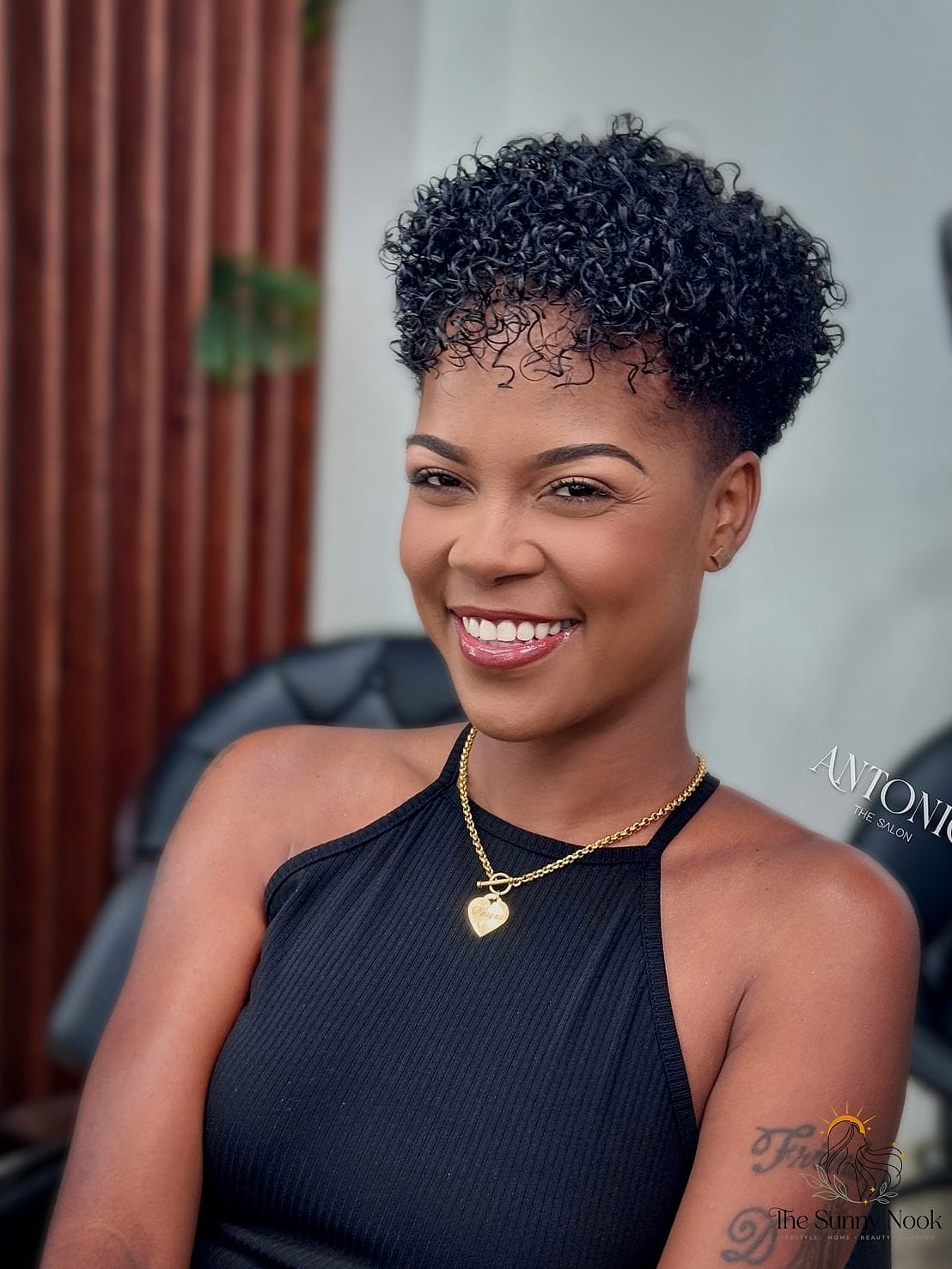 7 Cute 4C Hairstyles Short Hair You'll Want to Re-Create Immediately 2 The Defined TWA (Teeny Weeny Afro)