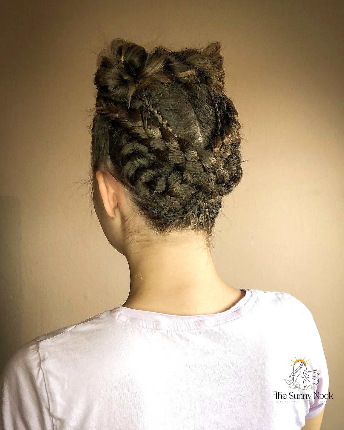 Double Braided Updo
