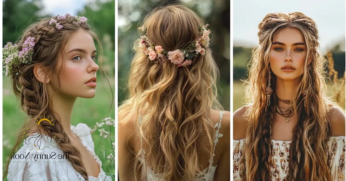 25 Boho Hairstyles For Short Hair That Are Actually Easy to DIY 9 Face-Framing Layers with Loose Waves
