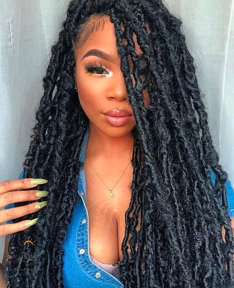27 Easy Hairstyles Black Women Perfect for Your Next Salon Appointment 15 Faux Locs