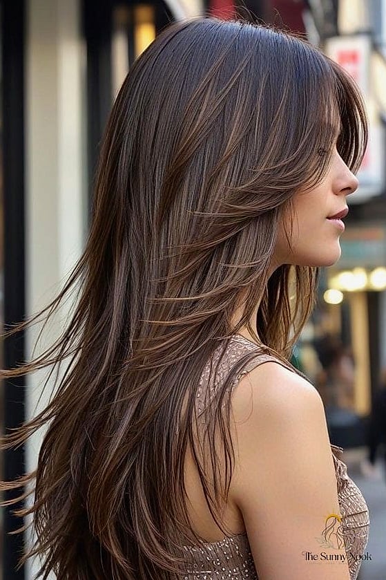 Feathered Layers with Face-Framing Pieces