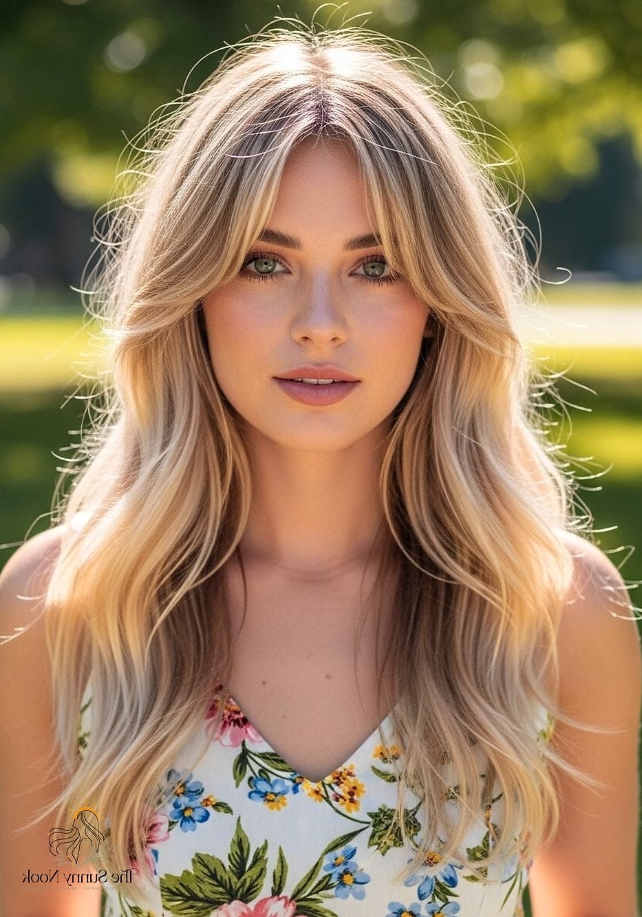 25 Boho Hairstyles For Short Hair That Are Actually Easy to DIY 21 Feathered Layers with Side Part