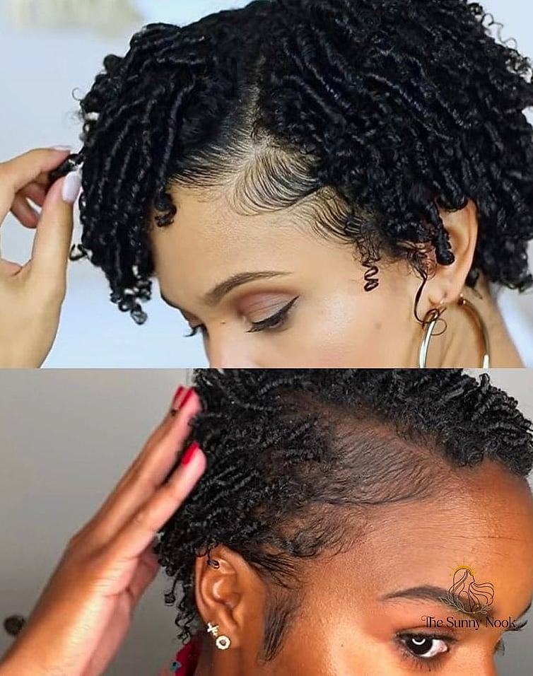 19 Stunning Cute 4C Hairstyles Worth Bookmarking Today 15 Finger Coils