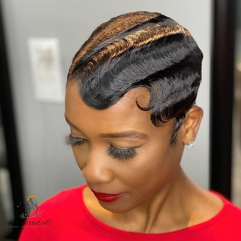18 Prom Short Hairstyles Perfect for Your Next Salon Appointment 15 Finger Waves for a Vintage Vibe