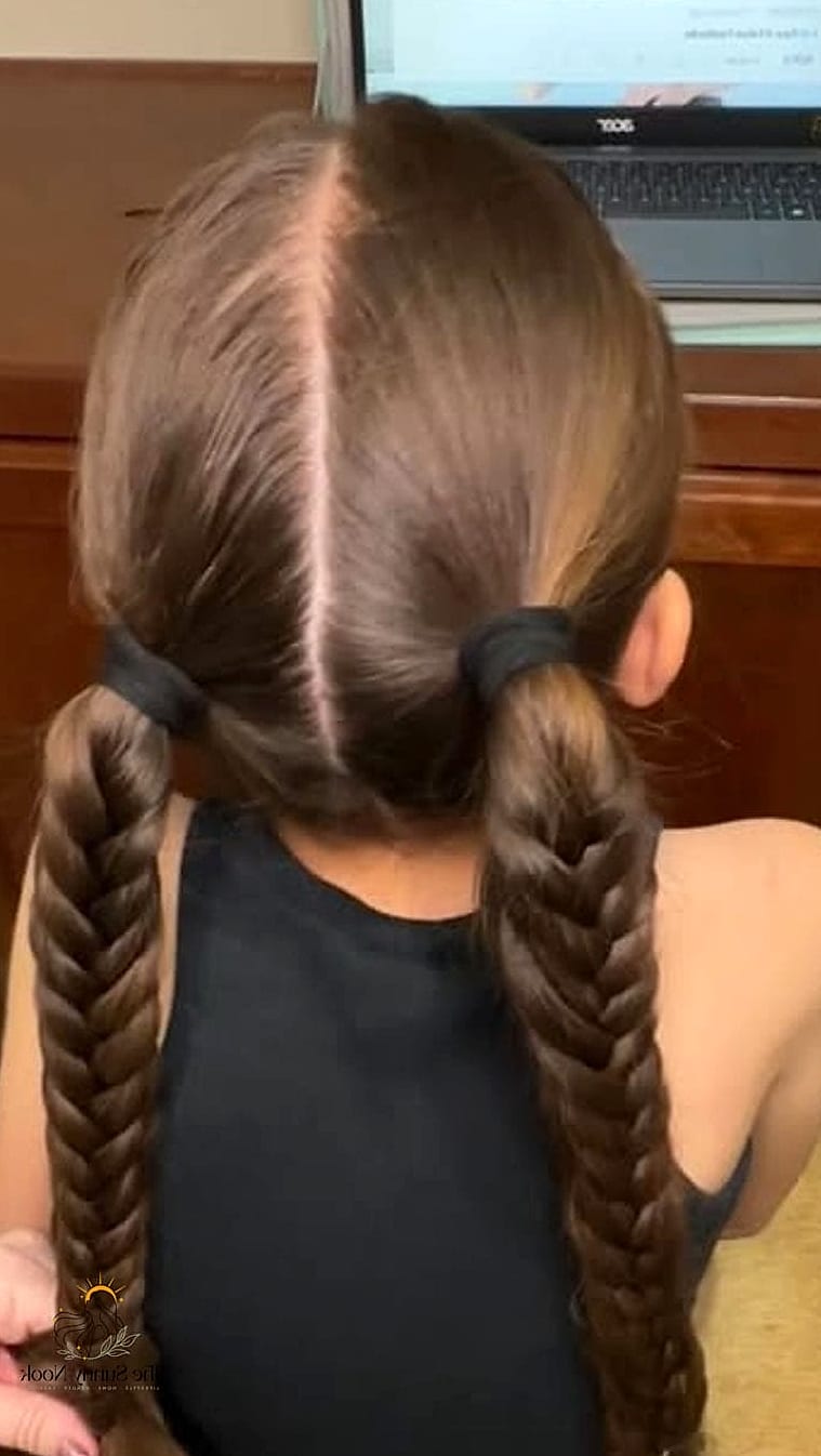 21 Cute Pigtail Hairstyles That Prove This Trend Is Here to Stay 18 Fishtail Pigtails