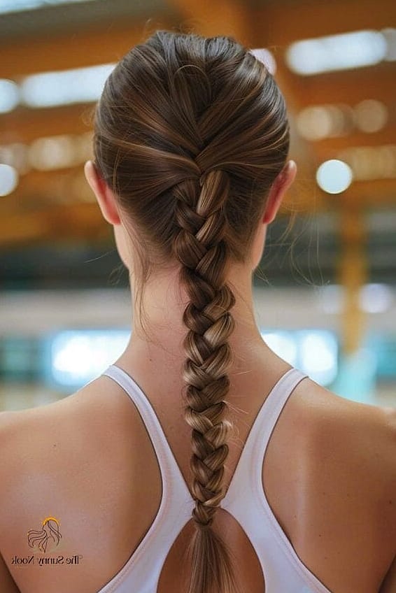 The French Braid Pigtails