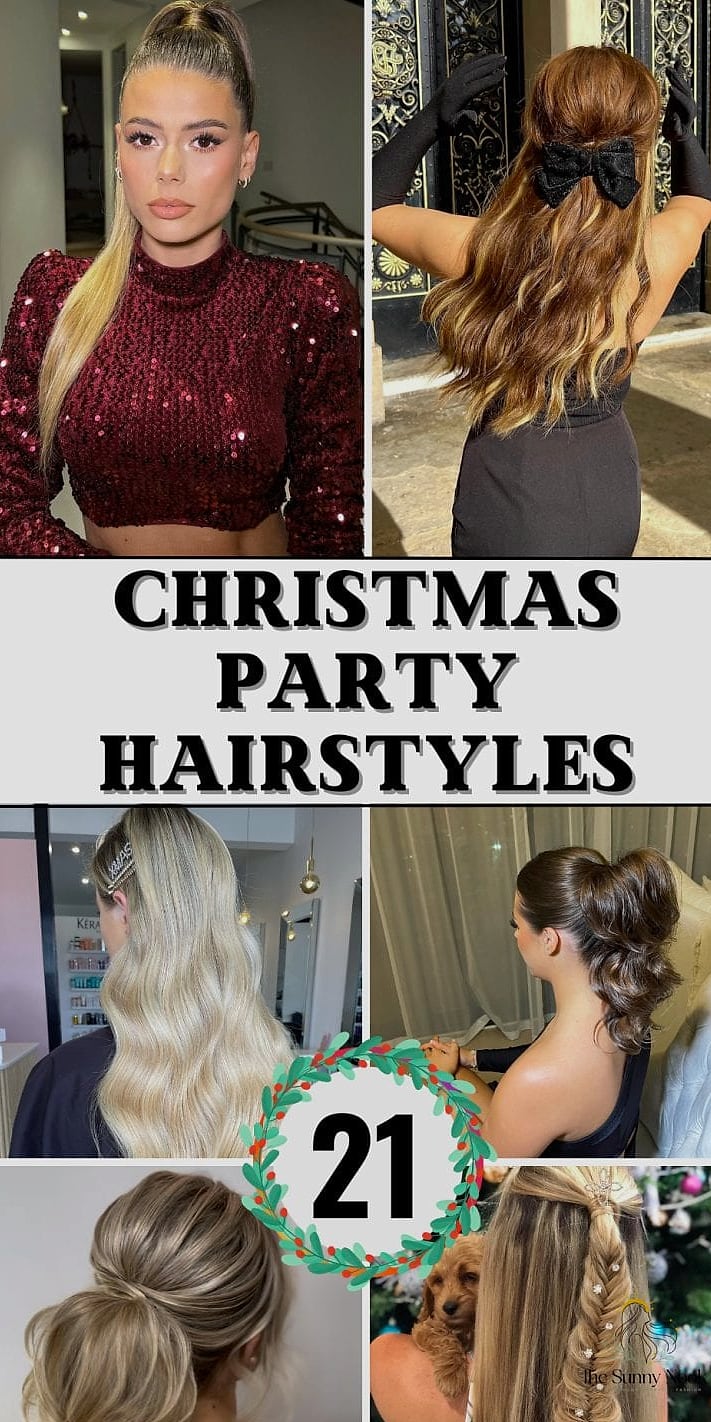 Glossy Blunt Bob with Tinsel Strands