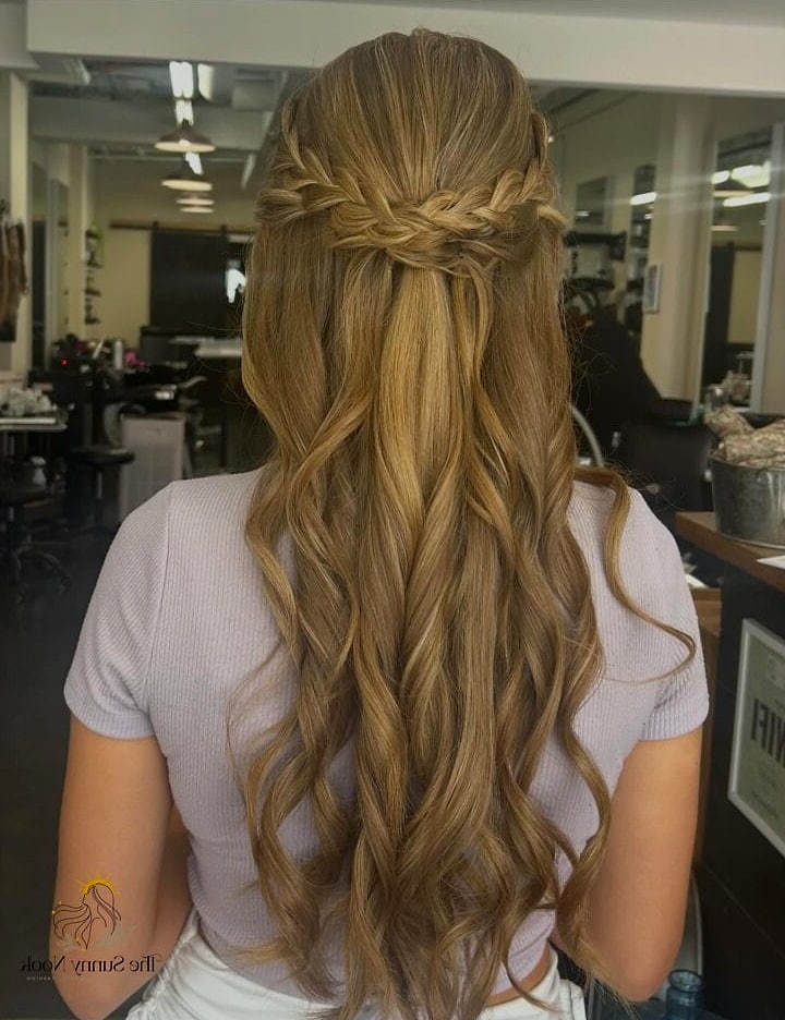 20 Gorgeous First Day Of School Hairstyles for Every Hair Type 15 Half-Braided Space Buns