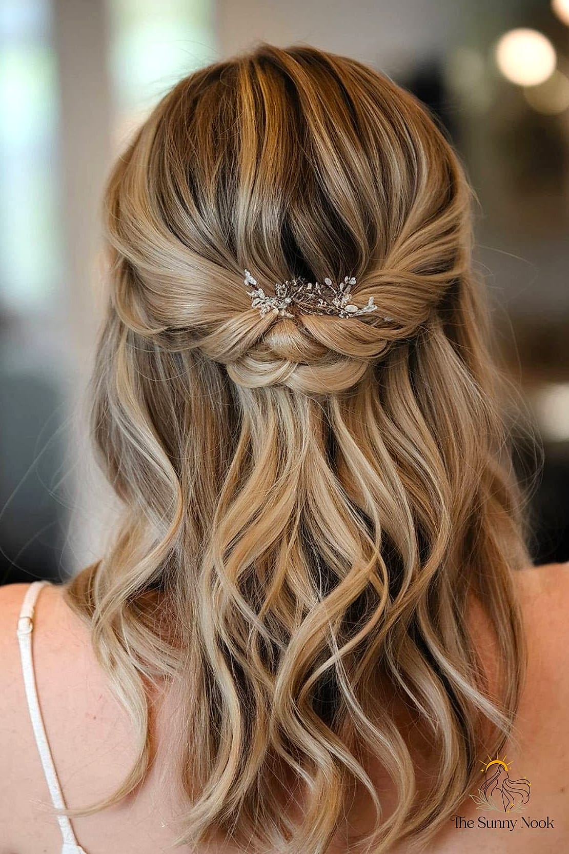 23 Hairstyles For Long Length Hair That Are Both Cute and Low Maintenance 12 Half-Up Style for Long Hair