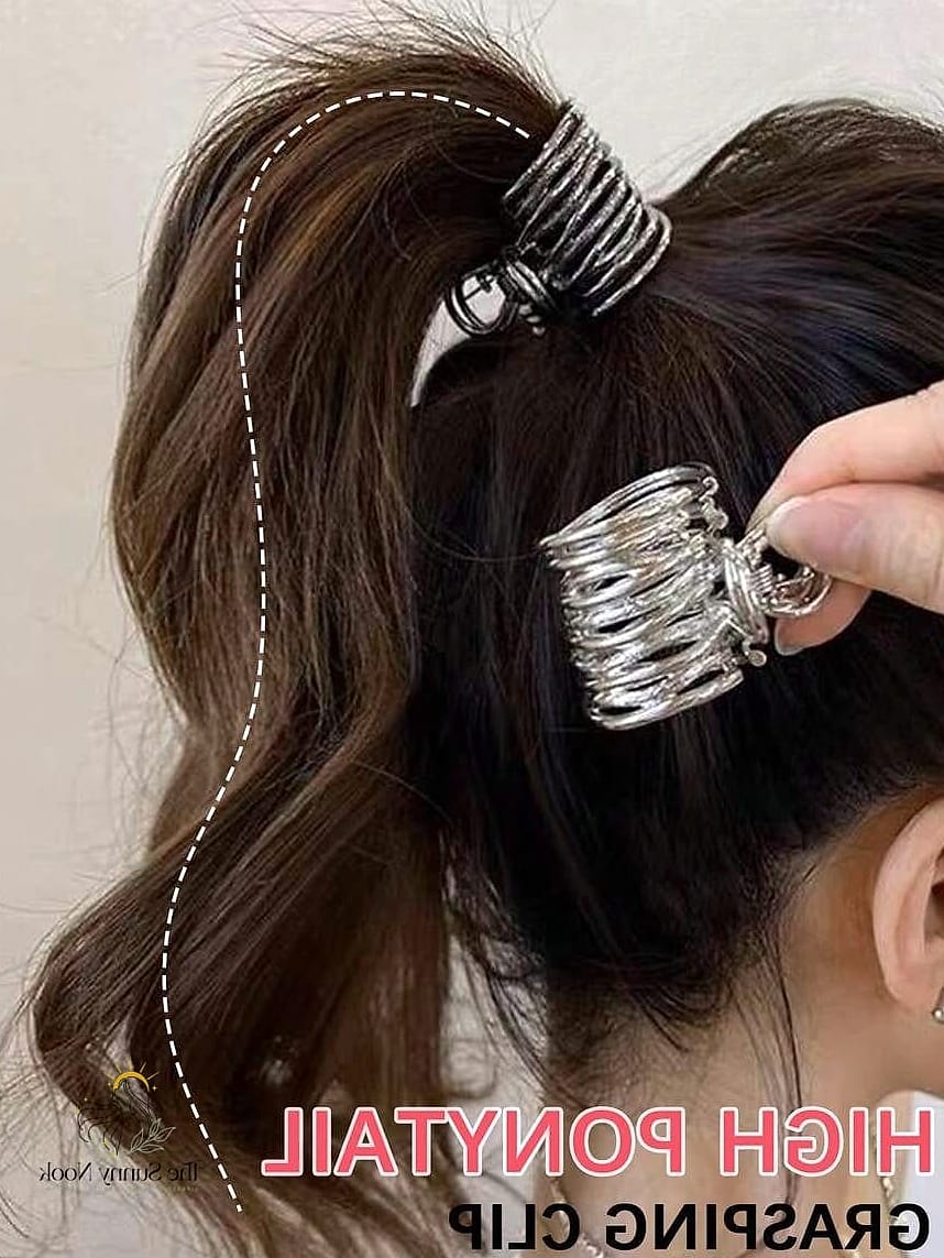High Claw Clip Ponytail Alternative