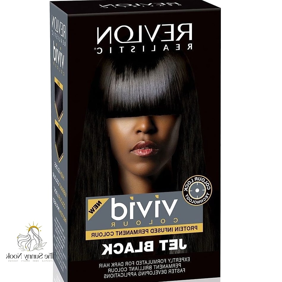 Jet Black Blunt Bob