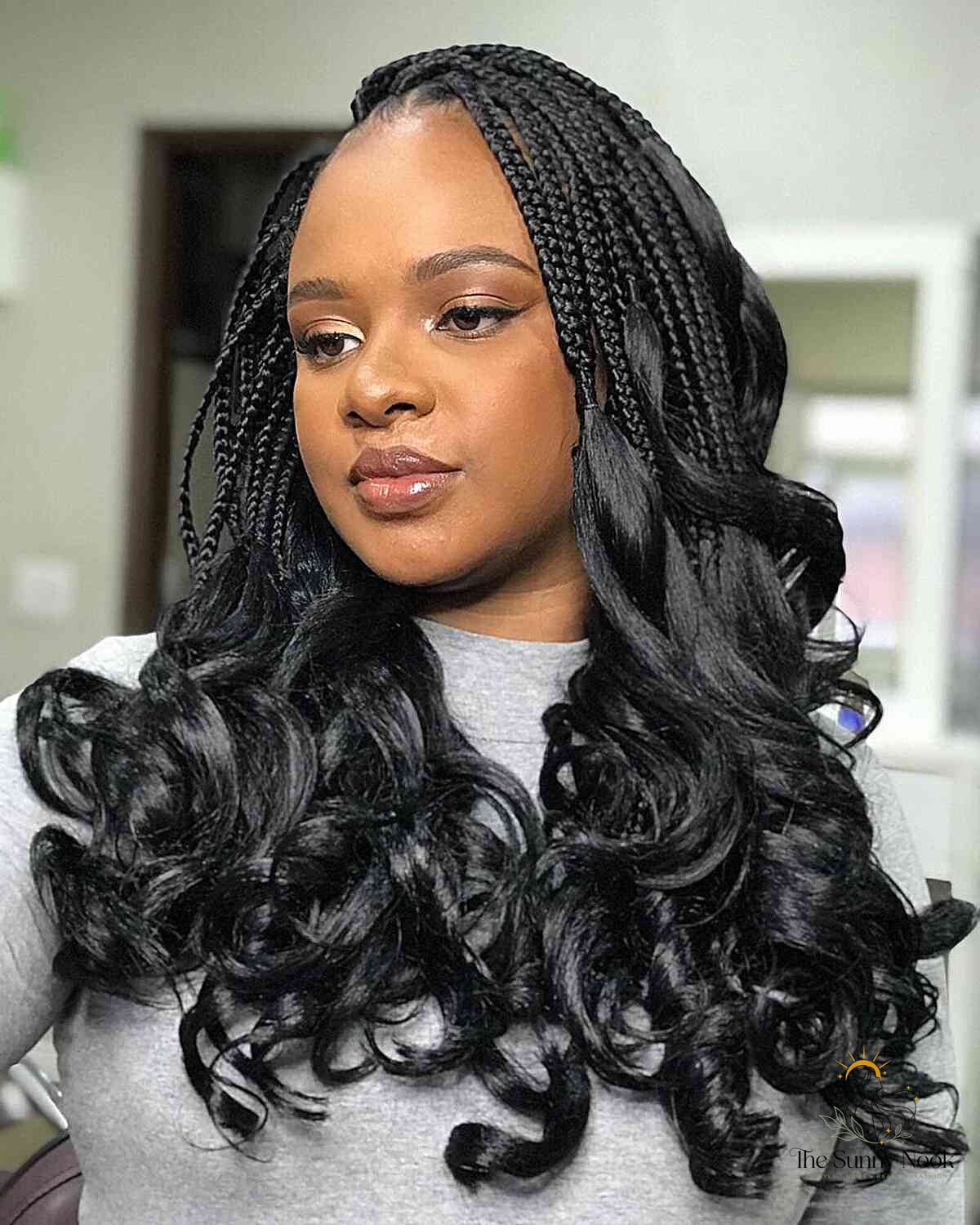 18 Knotless Braid Hairstyles Ideas You Need to Try Right Now 13 Knotless French Braids