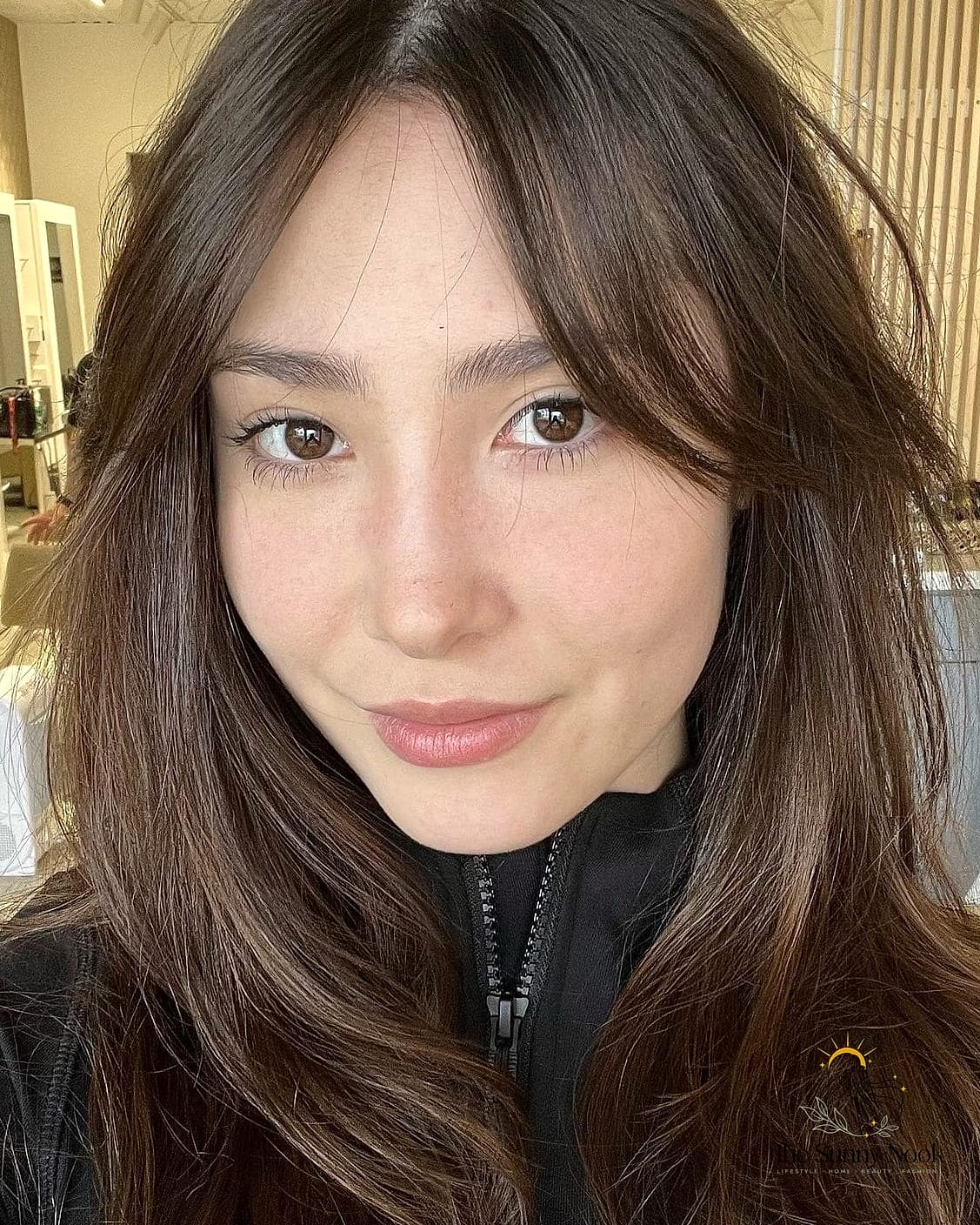 21 Cute Y2K Hairstyles Inspo That's Giving Us Everything 21 Layered Curtain Bangs with Beach Waves