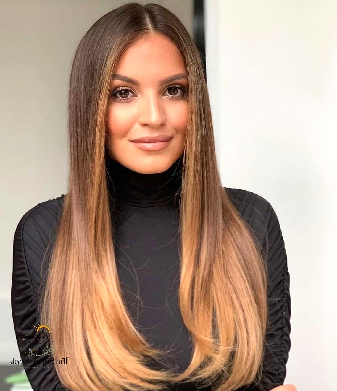 Long Straight Hair with Face-Framing Layers