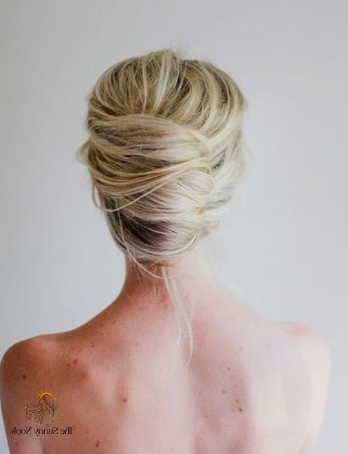 18 Messy Updo Hairstyles That Belong on Your Inspiration Board 12 Loose Messy French Twist