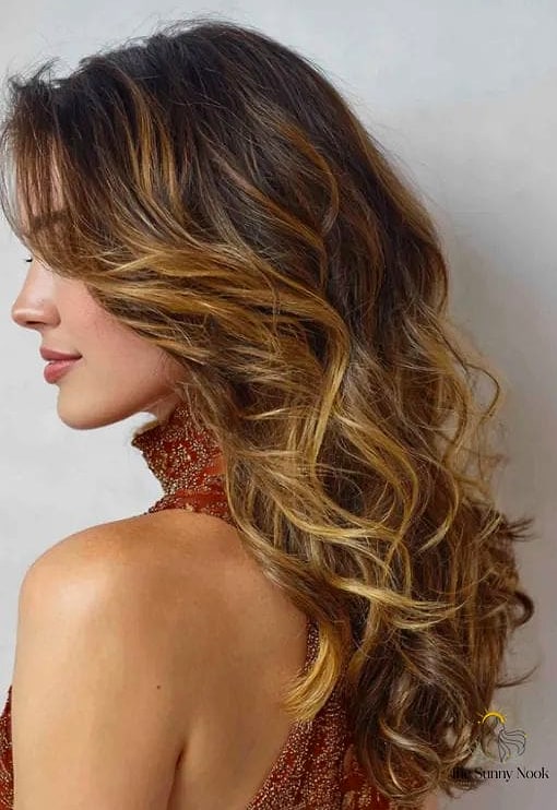 Loose Waves With Side Part