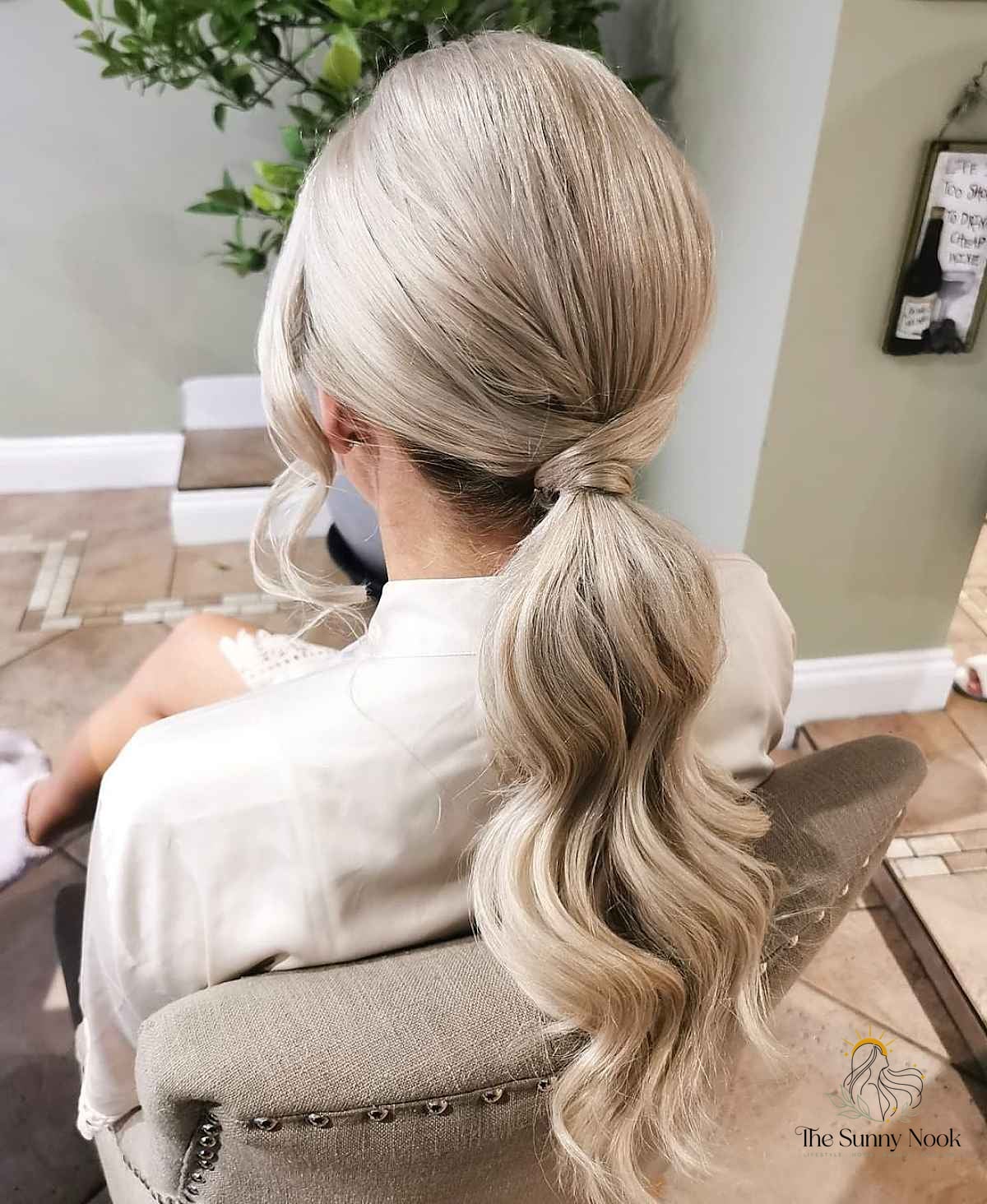 17 Long Thick Hair Hairstyles That Are Both Cute and Low Maintenance 11 The Low-Maintenance Long Ponytail