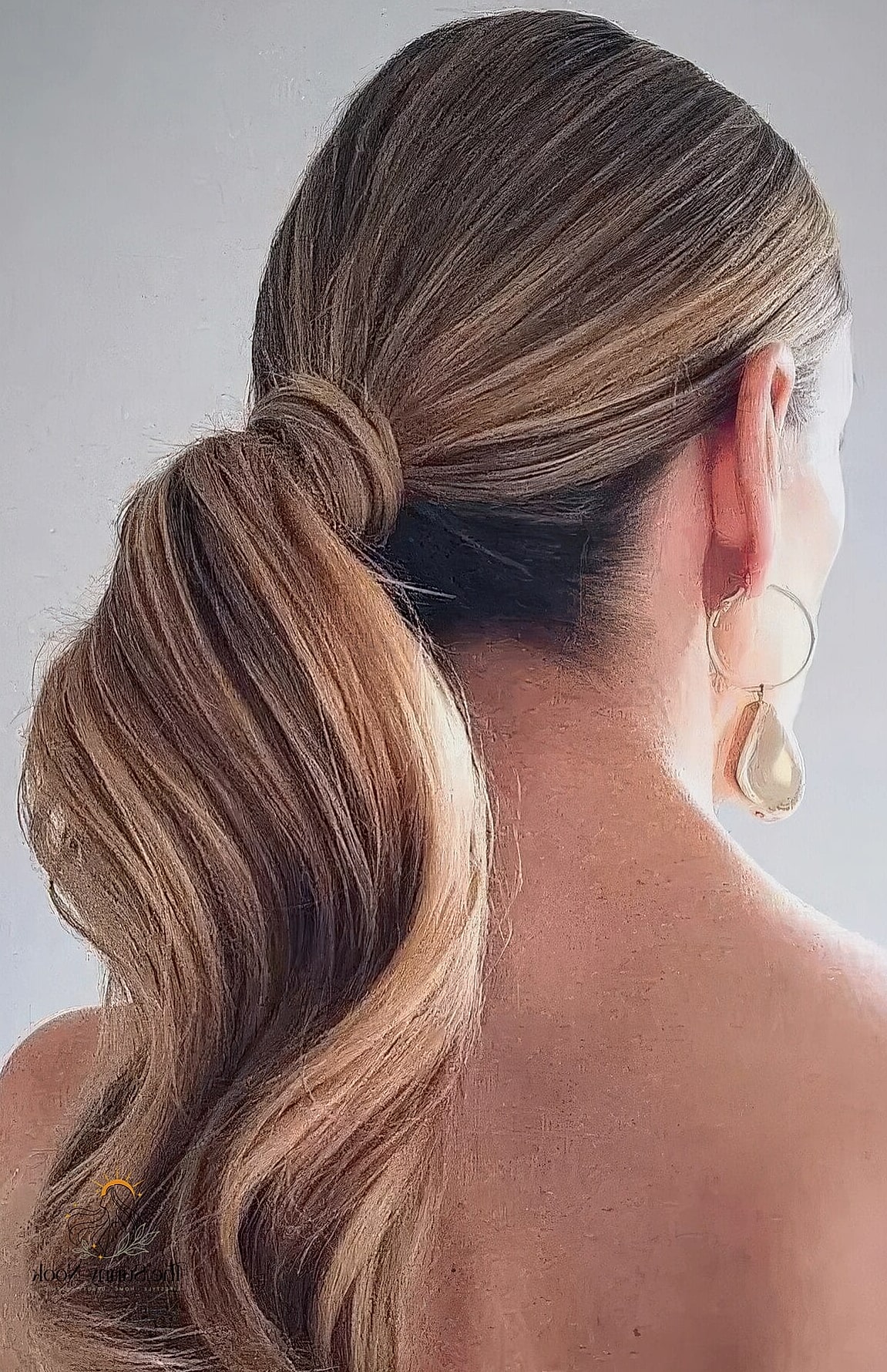 22 Long Ponytail Hairstyles for When You Need a Fresh Change 7 The Low Ponytail