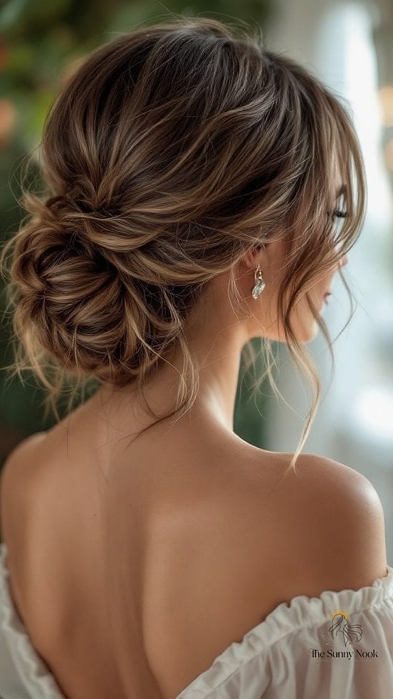 Low Sleek Bun Under a Baseball Cap