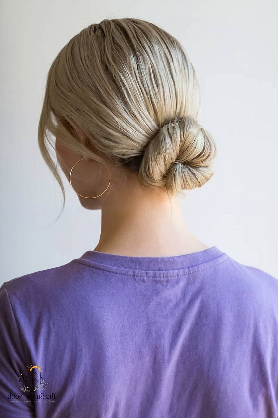 The Low Slick Bun