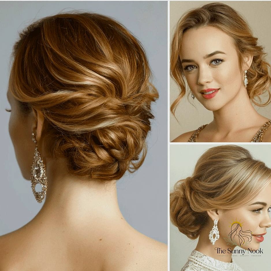 23 Updo Hairstyles For Prom Everyone Is Pinning Right Now 5 Low Twisted Chignon