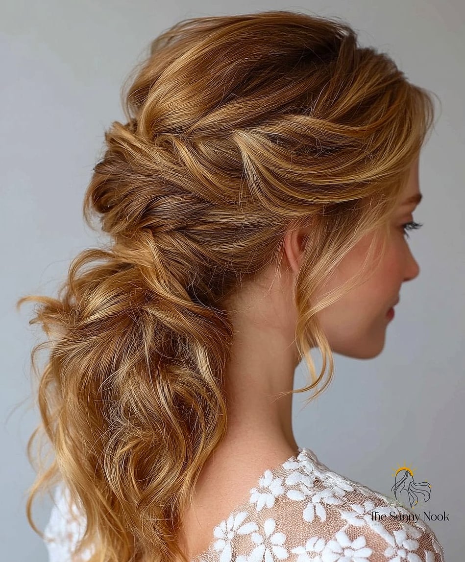 13 Stunning Easy Formal Hairstyles Worth Bookmarking Today 12 Low Twisted Bun with Volume