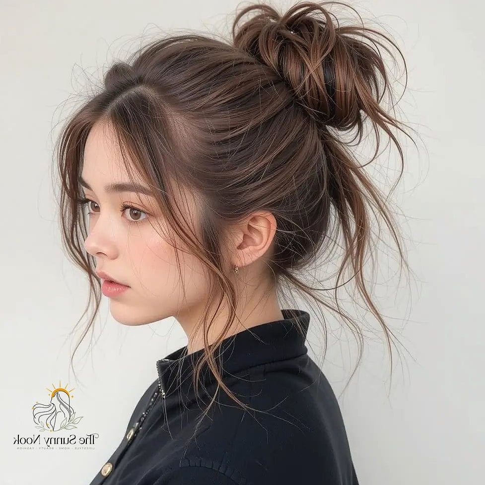 The Messy Top Knot
