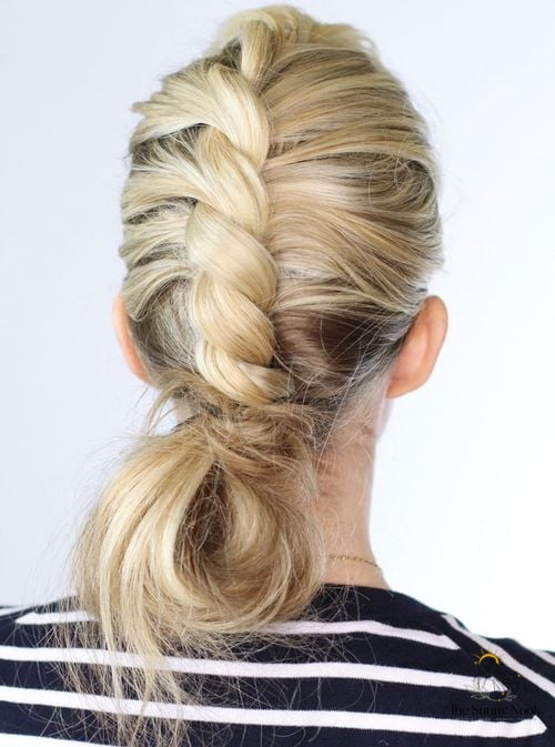 18 Messy Updo Hairstyles That Belong on Your Inspiration Board 3 Messy Updo with a Center Twist