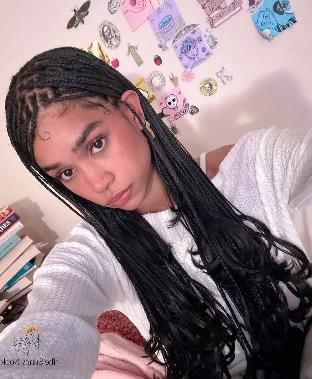 12 Hairstyles 90S Inspo That's Giving Us Everything 13 Micro Braids Meet Baby Hair